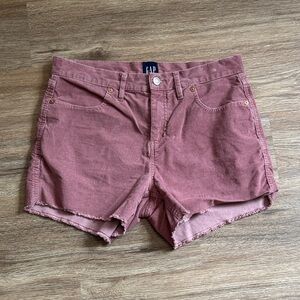 GAP Dusty Rose Denim Shorts